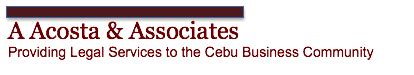 law firms in cebu|A Acosta & Associates .